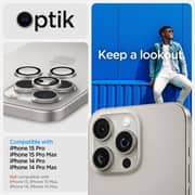 Spigen Camera Lens Pro White Titanium iPhone 15 Pro Max/iPhone 15 Pro