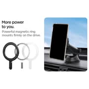 Spigen One Tap Magnetic Ring Plate Sticker With EZ-Fit Kit Black