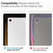 Spigen Rugged Armor Pro Case Black Galaxy Tab S9 FE