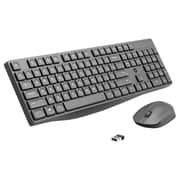 HP Wireless Ergonomic Design Keyboard And Mouse Black