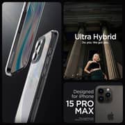 Spigen Ultra Hybrid Case Clear iPhone 15 Pro Max