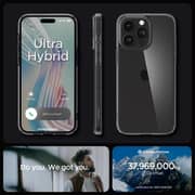 Spigen Ultra Hybrid Case Clear iPhone 15 Pro Max