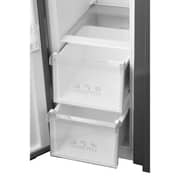 Panasonic Side By Side Refrigerator 588 L Net Capacity, 780 Liters Gross Capacity , Inverter Super Energy Saving Compressor SBS, Vacation Mode, Child Lock, Quick Freeze, Surround Cooling, Temperature Control -NR-BS780MSAE