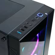 CyberPowerPC Tower (2022) Desktop PC - AMD Ryzen 5-5500 / 1TB SSD / 16GB RAM / 10GB AMD Radeon RX 6700 Graphics / Windows 11 Home / Black - [GMA6800WST]