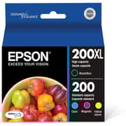 Epson 200/200XL Ink Cartridges High and Standard Capacity 4-Pack - T200XL-BCS