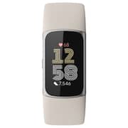 Fitbit GA05183-NA Charge 6 Fitness Tracker Porcelain