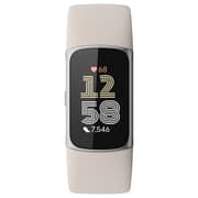 Fitbit GA05183-NA Charge 6 Fitness Tracker Porcelain