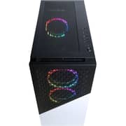 CyberPowerPC Tower (2023) Desktop PC - AMD Ryzen 7-7700 / 2TB SSD / 16GB RAM / 8GB NVIDIA GeForce RTX 4060 Ti Graphics / Windows 11 Home / White - [GMA5400BSTV10]