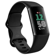 Fitbit GA05183-NA Charge 6 Fitness Tracker Obsidian