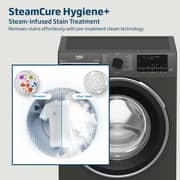 Beko 9kg Front Load Washing Machine, 1400 RPM, 15 Programs, SteamTherapy, White - WTV9314XW