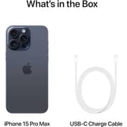 Apple iPhone 15 Pro Max (256GB) - Blue Titanium