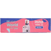 Fujifilm INSTAX MINI 12 Camera Gift Box Clay White