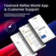 Titan Fastrack Revoltt X Smartwatch Blue