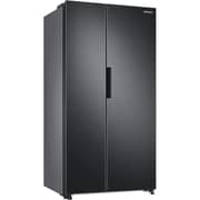 Samsung Refrigerator Side By Side Refrigerator WITH TWIN COOLING PLUS , SPACE MAX & Digital Inverter Tech  RS66A8100B1/MR 670L - Black- (local warranty)