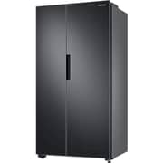 Samsung Refrigerator Side By Side Refrigerator WITH TWIN COOLING PLUS , SPACE MAX & Digital Inverter Tech  RS66A8100B1/MR 670L - Black- (local warranty)