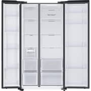 Samsung Refrigerator Side By Side Refrigerator WITH TWIN COOLING PLUS , SPACE MAX & Digital Inverter Tech  RS66A8100B1/MR 670L - Black- (local warranty)