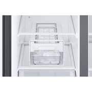 Samsung Refrigerator Side By Side Refrigerator WITH TWIN COOLING PLUS , SPACE MAX & Digital Inverter Tech  RS66A8100B1/MR 670L - Black- (local warranty)