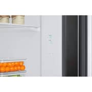 Samsung Refrigerator Side By Side Refrigerator WITH TWIN COOLING PLUS , SPACE MAX & Digital Inverter Tech  RS66A8100B1/MR 670L - Black- (local warranty)