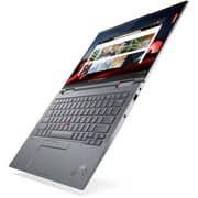 Lenovo ThinkPad X1 Yoga Gen 8 (2023) Laptop - 13th Gen / Intel Core i7-1355U / 14inch WUXGA / 512GB SSD / 16GB RAM / Shared Intel Iris Xe Graphics / Windows 11 Pro / English & Arabic Keyboard / Storm Grey / Middle East Version - [21HQ006BGR]