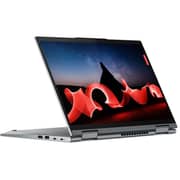 Lenovo ThinkPad X1 Yoga Gen 8 (2023) Laptop - 13th Gen / Intel Core i7-1355U / 14inch WUXGA / 512GB SSD / 16GB RAM / Shared Intel Iris Xe Graphics / Windows 11 Pro / English & Arabic Keyboard / Storm Grey / Middle East Version - [21HQ006BGR]