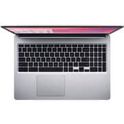 Acer Chromebook 315 (2019) Laptop - Intel Celeron N4020 / 15.6inch HD / 64GB eMMC / 4GB RAM / Shared Intel UHD Graphics 600 / Chrome OS / English Keyboard / Silver / International Version - [CB315-3H-C69K]