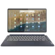 Lenovo IP Duet 5 Chromebook 13Q7C6 2-in-1 Convertible Laptop - Qualcomm Snapdragon 7c / 13.3inch FHD / 128GB eMMC / 8GB RAM / Shared Qualcomm Adreno Graphics / ChromeOS / English Keyboard / Abyss Blue / International Version - [82QS001HUS}