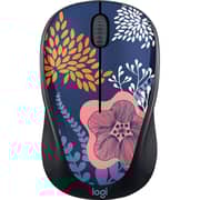 Logitech Wireless Mouse Forest Floral