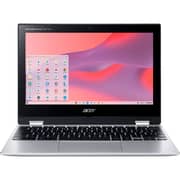 Acer Chromebook Spin 311 2-in-1 Convertible Laptop - MediaTek MT8183C / 11.6inch HD / 64GB eMMC / 4GB RAM / Shared MediaTek Graphics / Chrome OS / English Keyboard / Pure Silver / International Version - [CP311-3H-K5WQ]
