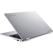 Acer Chromebook Spin 311 2-in-1 Convertible Laptop - MediaTek MT8183C / 11.6inch HD / 64GB eMMC / 4GB RAM / Shared MediaTek Graphics / Chrome OS / English Keyboard / Pure Silver / International Version - [CP311-3H-K5WQ]