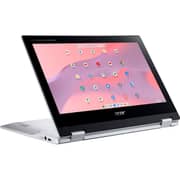 Acer Chromebook Spin 311 2-in-1 Convertible Laptop - MediaTek MT8183C / 11.6inch HD / 64GB eMMC / 4GB RAM / Shared MediaTek Graphics / Chrome OS / English Keyboard / Pure Silver / International Version - [CP311-3H-K5WQ]