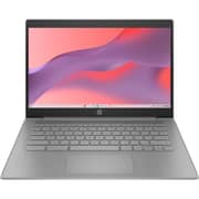 HP Chromebook (2019) Laptop - Intel Celeron N4120 / 14inch HD / 64GB eMMC / 4GB RAM / Shared Intel UHD Graphics 600 / ChromeOS / Modern Gray / English Keyboard / International Version - [14A-NE0013DX]