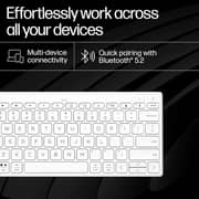 HP 350 Compact Multi-Device Keyboard White