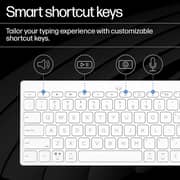 HP 350 Compact Multi-Device Keyboard White