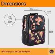 HP Campus XL Backpack Tie Dye 16Inch