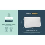 Ella  Contour Memory foam Pillow 