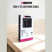 Pro Style Lightning To USB-C Cable 1.2m Black