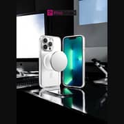Pro Style MagSafe Case With Screen Protector Clear iPhone 14 Pro Max