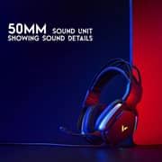 Rapoo VH710 Wired Over Ear Gaming Headphones Black