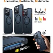 Torras Guardian Magnetic Case Black iPhone 15 Pro Max