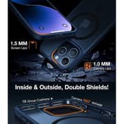 Torras Guardian Magnetic Case Navy Blue iPhone 15 Pro Max