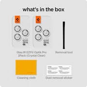 Spigen GLAStR Camera Lens Protector Clear iPhone 15 Pro/iPhone 15 Pro Max/iPhone 14 Pro/iPhone 14 Pro Max