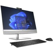 HP EliteOne 870 G9 All-in-One (2022) Desktop - 12th Gen / Intel Core i7-12700 / 27inch QHD / 1TB SSD / 32GB RAM / Shared Intel UHD Graphics / Windows 11 Pro / English & Arabic Keyboard / Silver / Middle East Version - [5V9K6EA]
