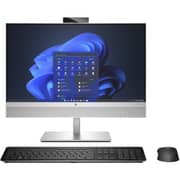 HP EliteOne 840 G9 All-in-One (2022) Desktop - 12th Gen / Intel Core i7-12700 / 23.8inch FHD / 512GB SSD / 16GB RAM / Shared Intel UHD Graphics 770 / Windows 11 Pro / English & Arabic Keyboard / Silver / Middle East Version [5V9K2EA]