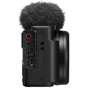 سوني ZV1M2 كاميرا بدون مرآة باللون الأسود + مقبض التصوير GPVPT2 + بطاقة الذاكرة + ميكروفون