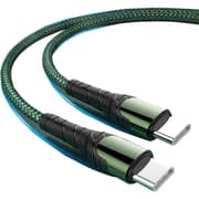 65W USB C Cable 1 Meter, PD 3.0 3A Fast Charging Cord Type C Cable Compatible with iPhone 15 Series, MacBook Pro, iPad Pro, Samsung Galaxy S23/22/Z Fold/Z Flip, Google Pixel 7/6A,PS5,Grey