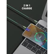65W USB C Cable 1 Meter, PD 3.0 3A Fast Charging Cord Type C Cable Compatible with iPhone 15 Series, MacBook Pro, iPad Pro, Samsung Galaxy S23/22/Z Fold/Z Flip, Google Pixel 7/6A,PS5,Grey