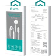Devia 359354-WH Wired In Ear Earphones White