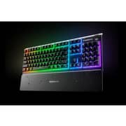 SteelSeries Apex 3 Gaming Keyboard With RGB Lighting Black