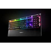SteelSeries Apex 5 Gaming Keyboard With OLED Smart Display Black