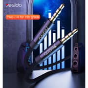 Yesido 3.5mm Audio Cable 1Meter - YAU14 - Black